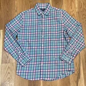 Men’s Vineyard Vines Slim Fit Tucker Shirt, Size Medium